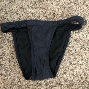 Black bikini bottoms